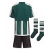 Manchester United Replika babykläder Bortaställ Barn 2023-24 Kortärmad (+ korta byxor)
